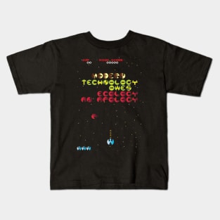 "Modern Technology Owes Ecology An Apology" - Alan M. Eddison Kids T-Shirt